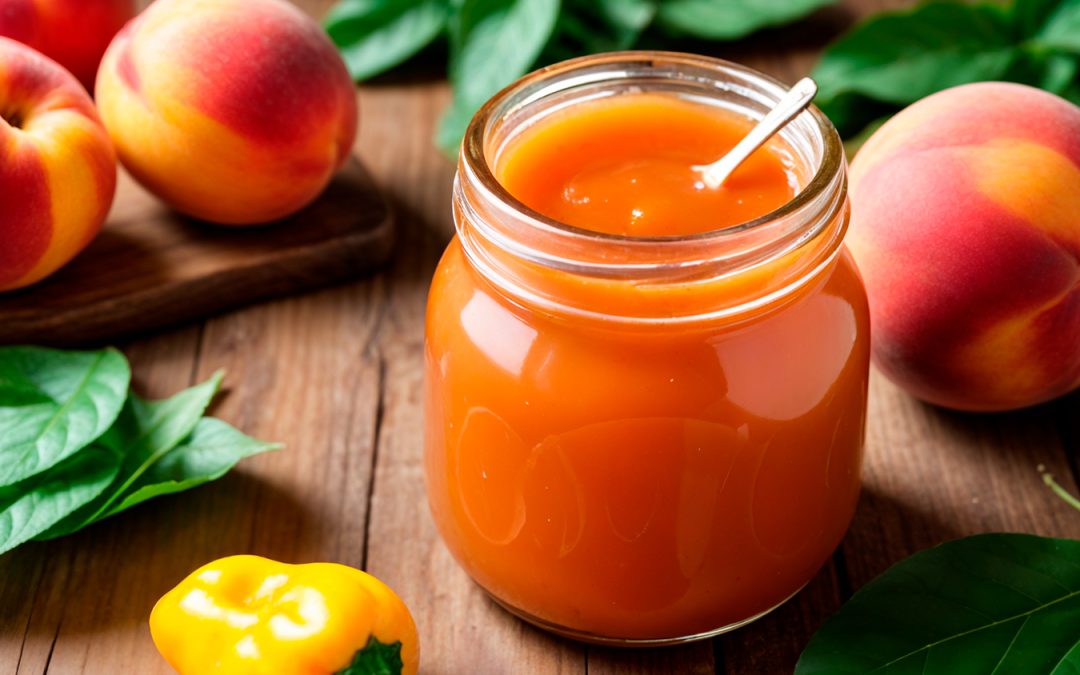 Salsa de Durazno y Habanero