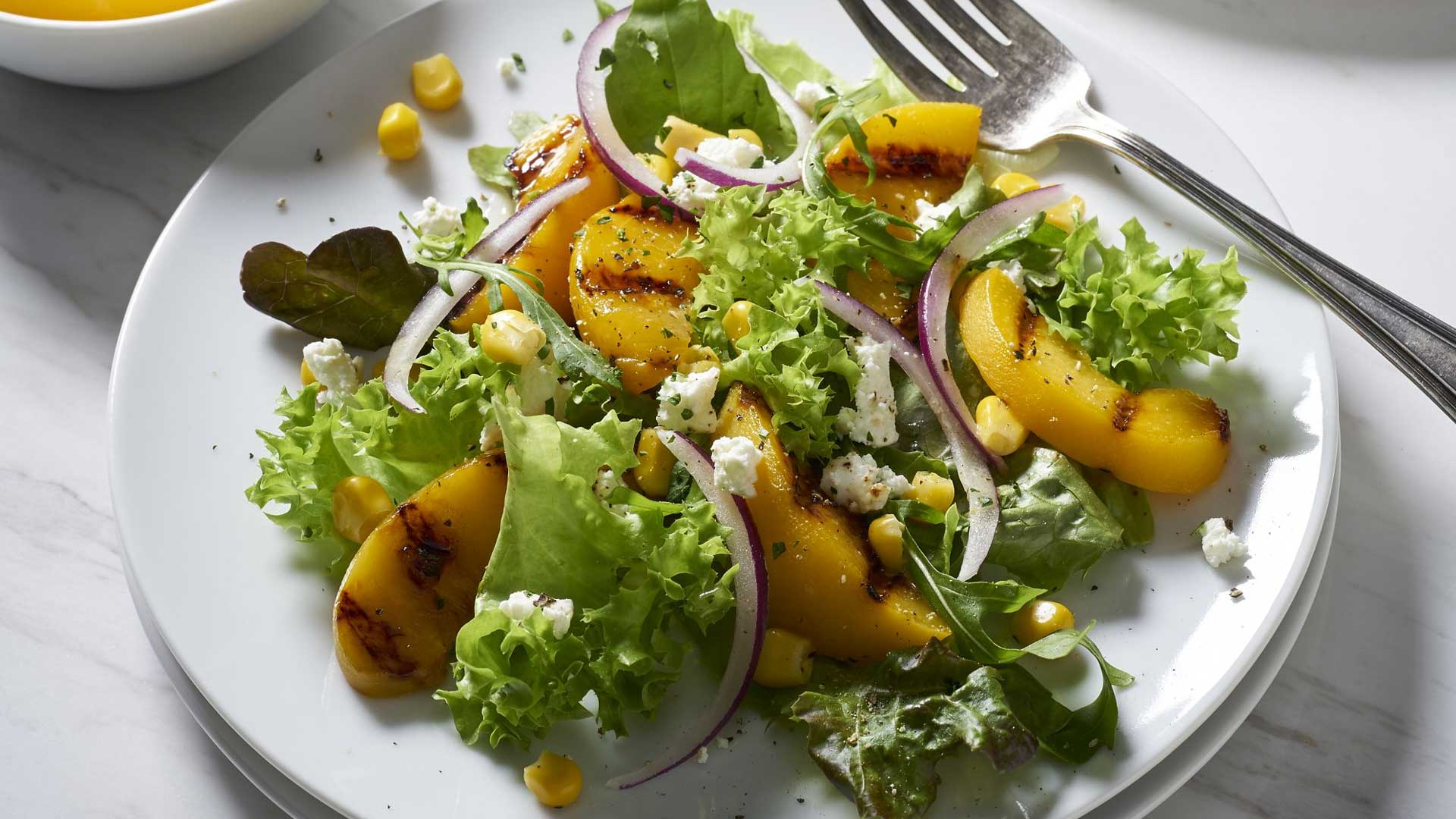 Ensalada de Duraznos en Rebanadas Del Monte® a la parrilla - Del Monte ...